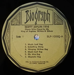 Scott Joplin - 1916