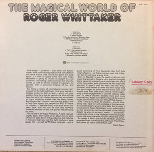 Roger Whittaker - The Magical World Of Roger Whittaker - 1975