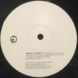 Sinéad O'Connor - Troy (The Phoenix From The Flame)