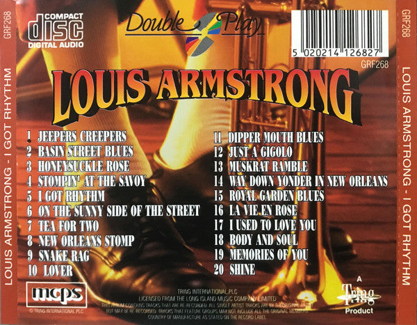 Louis Armstrong - I Got Rhythm (CD) -