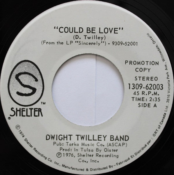 Dwight Twilley Band - Could Be Love