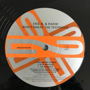 Eric B. & Rakim - Don't Sweat The Technique