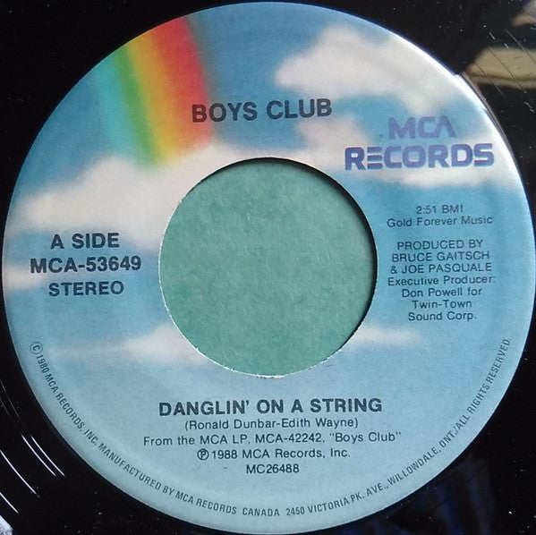 Boys Club - Danglin' On A String - 1988