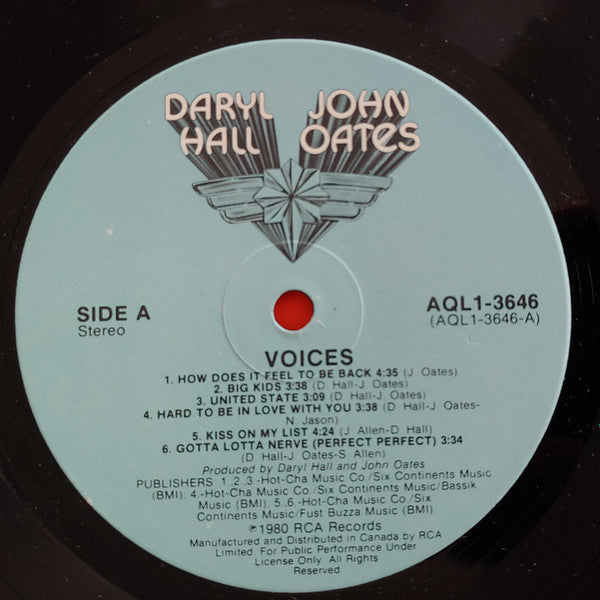 Daryl Hall & John Oates - Voices