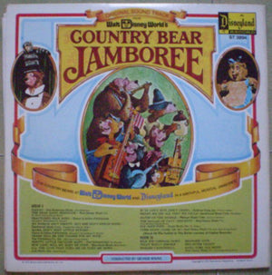 Country Bears, The - Original Soundtrack From Walt Disney World's Country Bear Jamboree - 1971