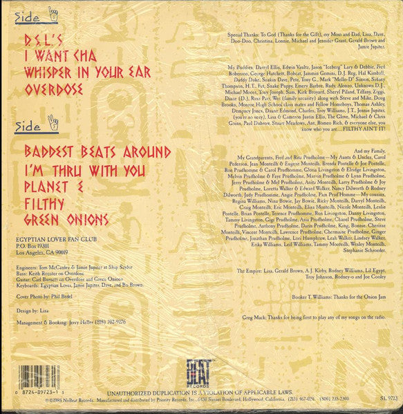 Egyptian Lover - Filthy