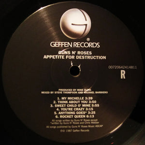 Guns N' Roses - Appetite For Destruction