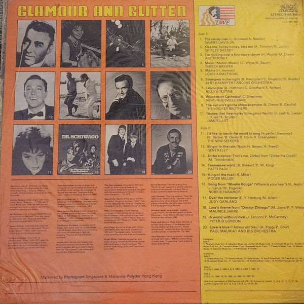 Various - All You Need Is Love: Glamour And Glitter