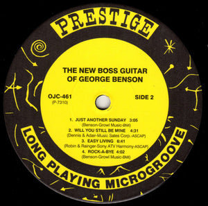 George Benson With Brother Jack McDuff Quartet, The - The New Boss Guitar Of George Benson -