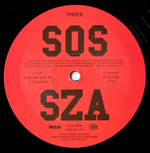 SZA - SOS - 2023