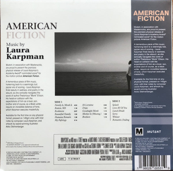 Laura Karpman - American Fiction - Original Motion Picture Soundtrack