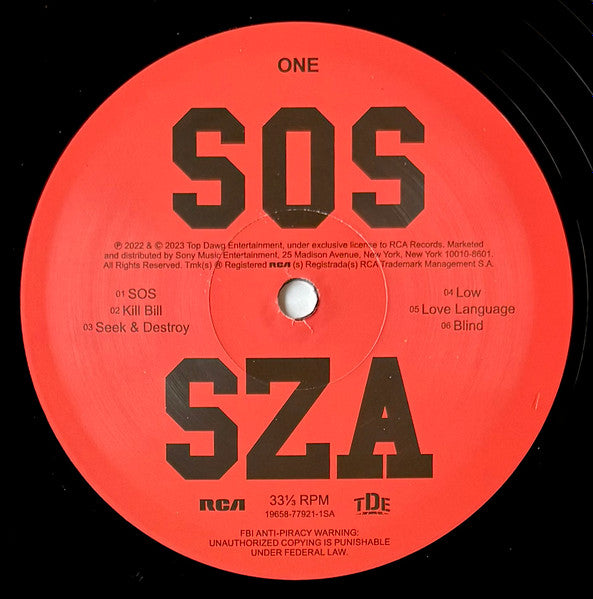 SZA - SOS - 2023