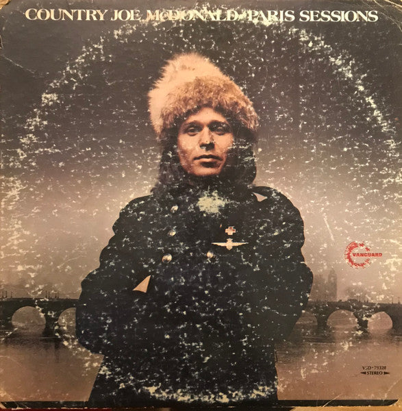 Country Joe McDonald - Paris Sessions Vinyl Record