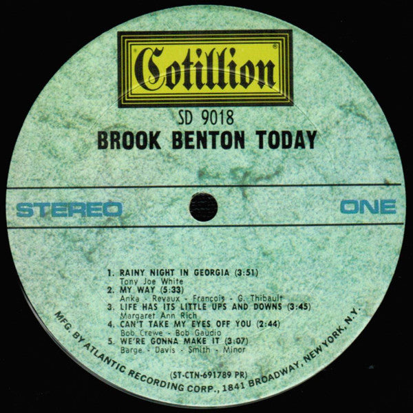 Brook Benton - Brook Benton Today