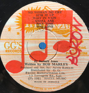 Barbara Jones - Tribute To The King (Bob Marley) (Title Missing)