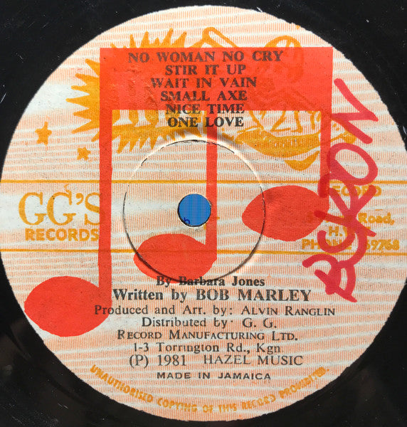 Barbara Jones - Tribute To The King (Bob Marley) (Title Missing)