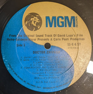 Maurice Jarre, MGM Studio Orchestra - Doctor Zhivago Original Soundtrack Album -