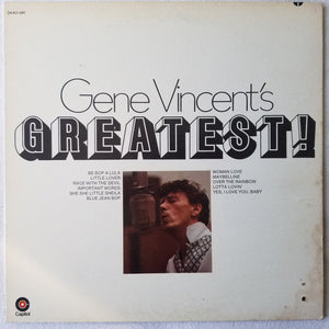 Gene Vincent - Gene Vincent's Greatest!