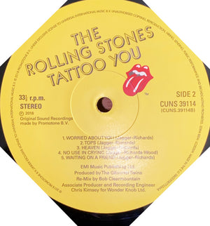 Rolling Stones - Tattoo You Vinyl Record