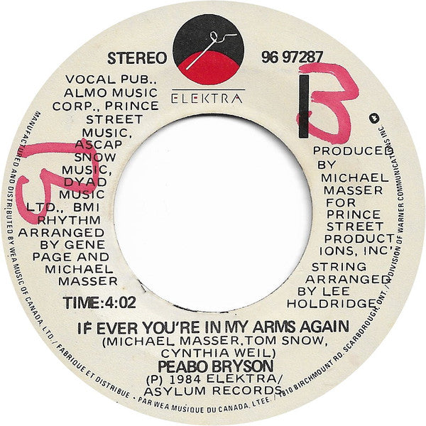 Peabo Bryson - If Ever You're In My Arms Again