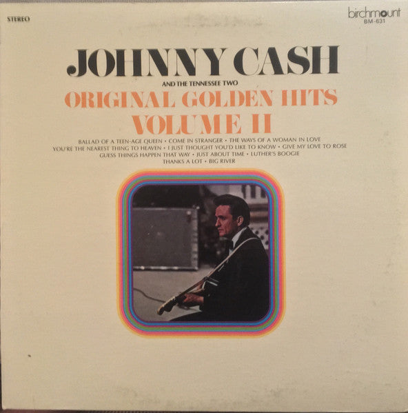 Johnny Cash - Original Golden Hits Volume II