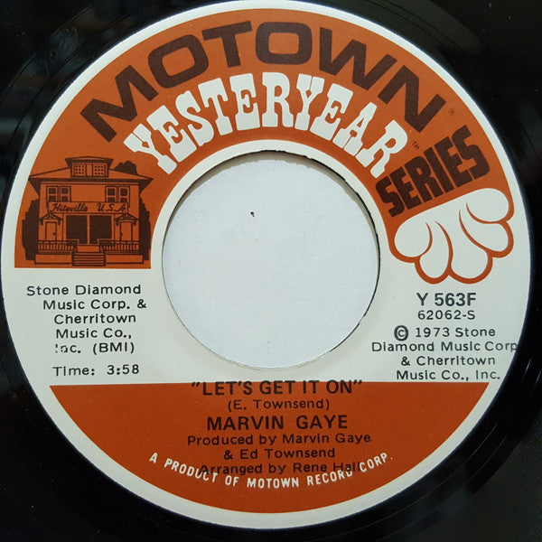 Marvin Gaye - Let's Get It On / Trouble Man -