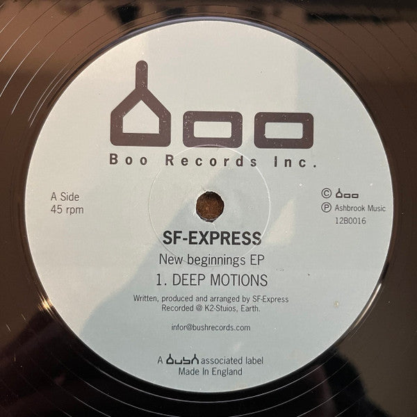 SF Express - New Beginnings EP - 2000