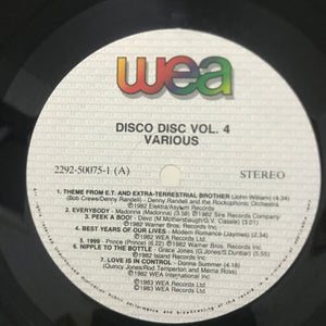 Various - Disco Disc Vol. 4 - 1983