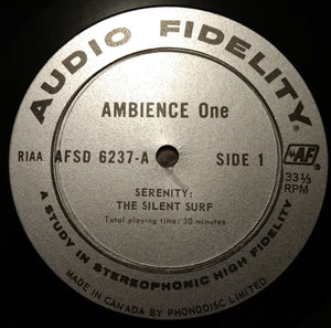 No Artist - Ambience One (An Adventure In Enviromental Sound) - 1970