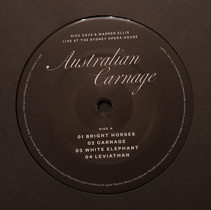 Nick Cave & Warren Ellis - Australian Carnage (Live At The Sydney Opera House)