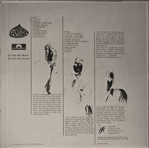Cream - Fresh Cream - 1966