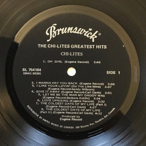 Chi-Lites, The - The Chi-Lites Greatest Hits - 1972