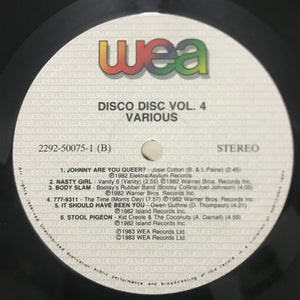 Various - Disco Disc Vol. 4 - 1983