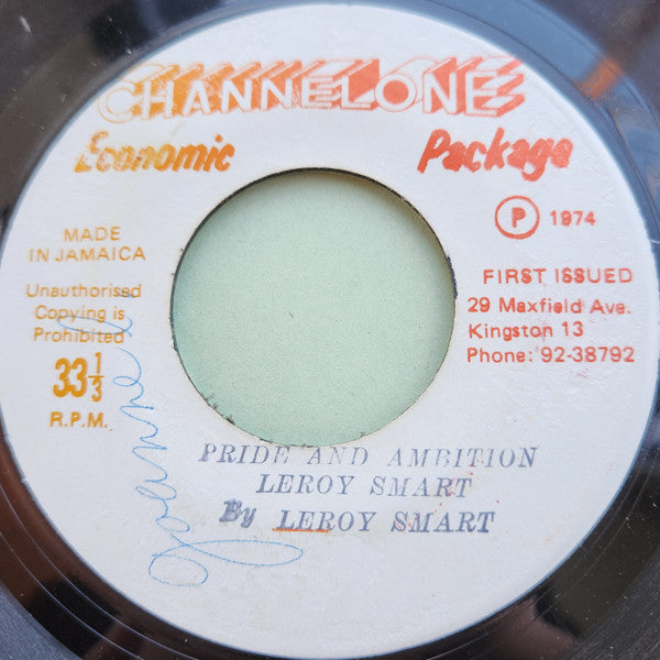 Leroy Smart - Badness Don't Pay / Pride And Ambition
