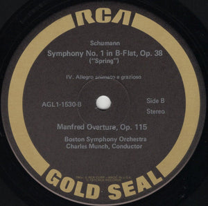 Charles Munch - Symphony No. 1 "Spring" / Manfred: Overture