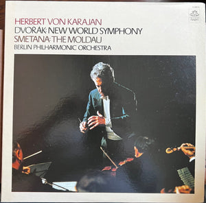 Antonín Dvořák / Bedřich Smetana - Herbert Von Karajan, Berliner Philharmoniker - New World Symphony / The Moldau -