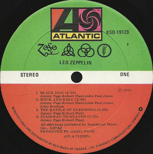 Led Zeppelin - Untitled - 1979