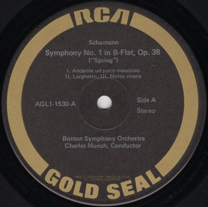 Charles Munch - Symphony No. 1 "Spring" / Manfred: Overture