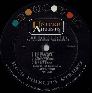 Jerome Moross - The Big Country (Original Music From The Motion Picture Sound Track)