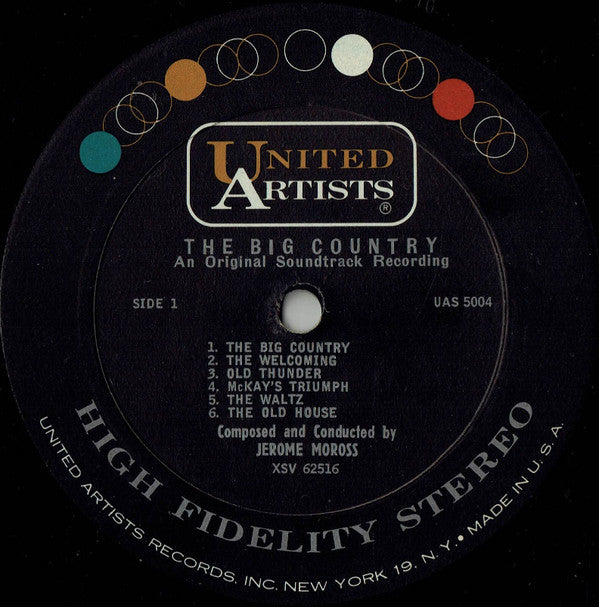 Jerome Moross - The Big Country (Original Music From The Motion Picture Sound Track)