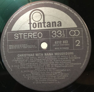 Nana Mouskouri - Christmas With Nana Mouskouri -