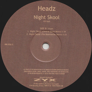 Meccaheadz - Night Skool - 2000