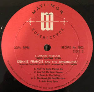 Connie Francis - Sing Along With Connie Francis - 1961