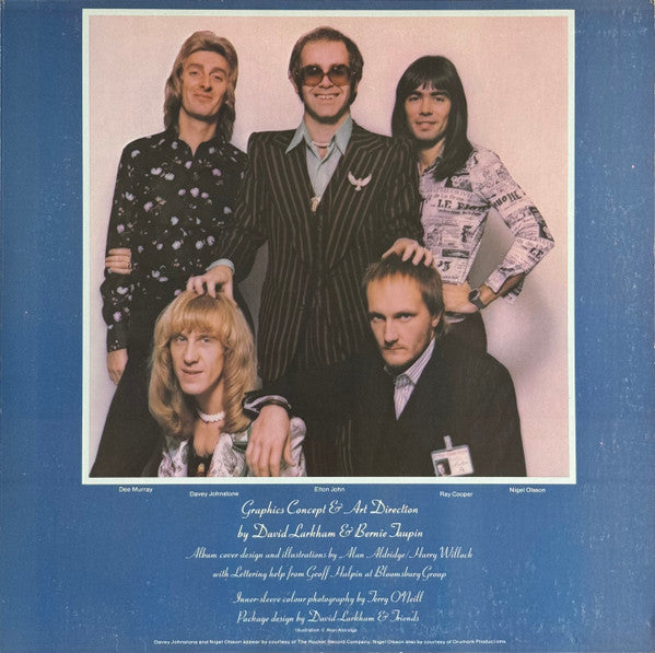 Elton John - Captain Fantastic And The Brown Dirt Cowboy - 1975