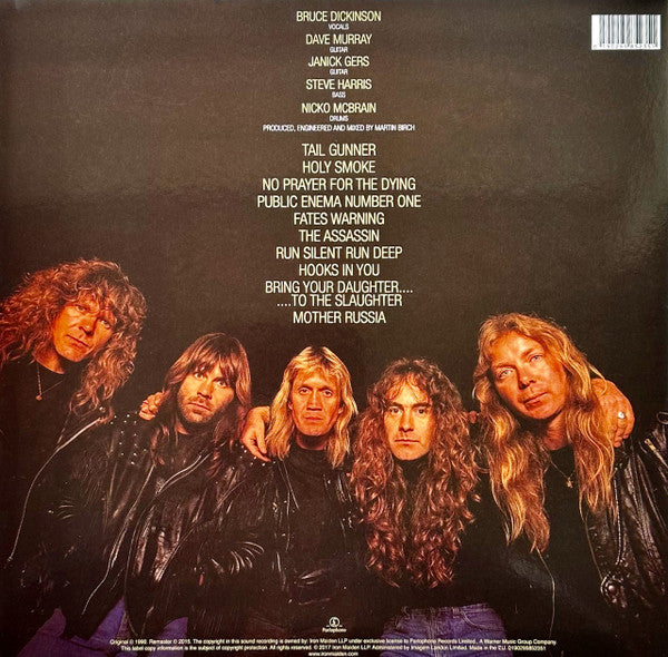 Iron Maiden - No Prayer For The Dying - 2017