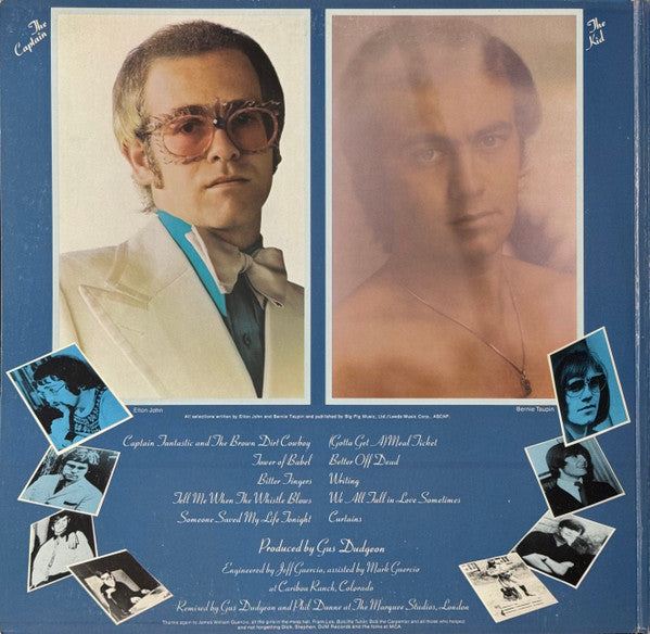 Elton John - Captain Fantastic And The Brown Dirt Cowboy - 1975