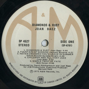 Joan Baez - Diamonds & Rust - 1975
