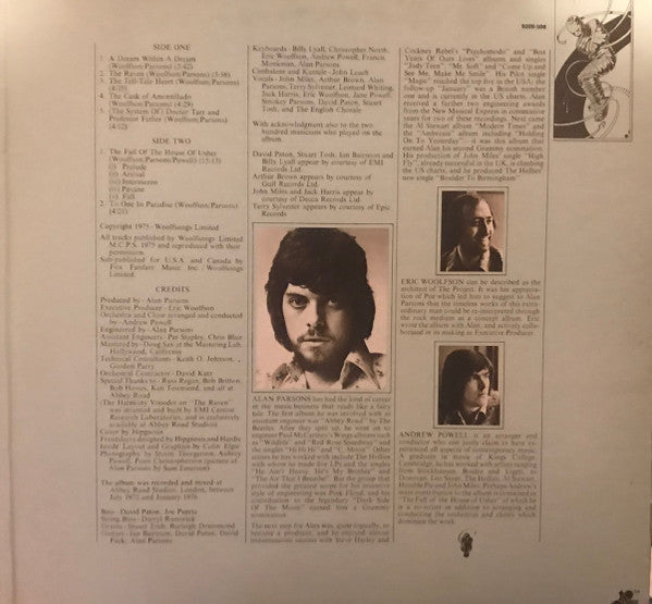 Alan Parsons Project, The - Tales Of Mystery And Imagination - 1978