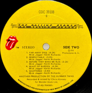 Rolling Stones, The - Some Girls - 1978