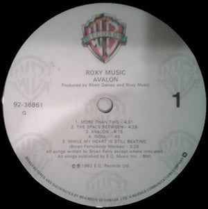Roxy Music - Avalon -